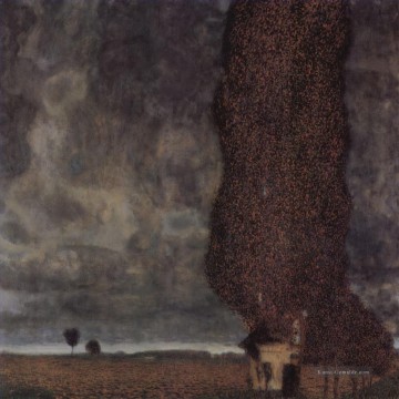 Gustave Klimt Werke - Die große Pappel II Gustav Klimt